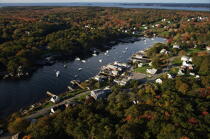 New Harbor in Maine. © Philip Plisson / Plisson La Trinité / AA13272 - Photo Galleries - Town [Maine]