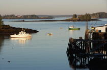 Port Clyde in Maine. © Philip Plisson / Plisson La Trinité / AA13287 - Photo Galleries - Town [Maine]