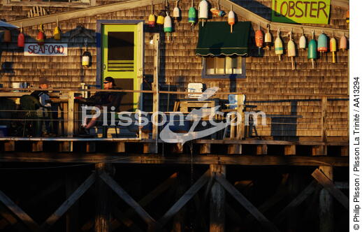 Port Clyde dans le Maine. - © Philip Plisson / Plisson La Trinité / AA13294 - Nos reportages photos - Maine