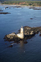 Whaleback Light dans le Maine. © Philip Plisson / Plisson La Trinité / AA13350 - Nos reportages photos - Nouvelle Angleterre