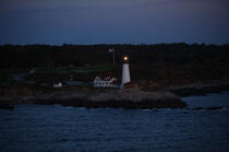 Portland Head Light dans le Maine. © Philip Plisson / Plisson La Trinité / AA13362 - Nos reportages photos - Crépuscule
