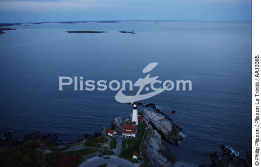 Portland Head Light dans le Maine. - © Philip Plisson / Plisson La Trinité / AA13365 - Nos reportages photos - Nouvelle Angleterre