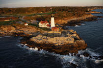 Portland Head Light in Maine. © Philip Plisson / Plisson La Trinité / AA13368 - Photo Galleries - American Lighthouses