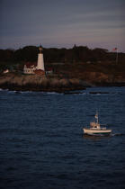 Portland Head Light dans le Maine. © Philip Plisson / Plisson La Trinité / AA13378 - Nos reportages photos - Nouvelle Angleterre