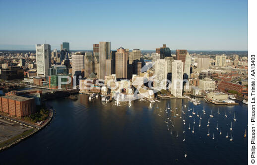 Boston in Massachusetts. - © Philip Plisson / Plisson La Trinité / AA13403 - Photo Galleries - Town [Massachusetts]