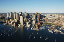 Boston in Massachusetts. © Philip Plisson / Plisson La Trinité / AA13404 - Photo Galleries - Sky-scraper