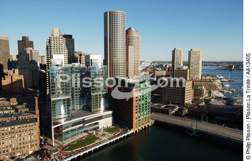 Boston dans le Massachusetts. - © Philip Plisson / Plisson La Trinité / AA13405 - Nos reportages photos - Gratte-ciel