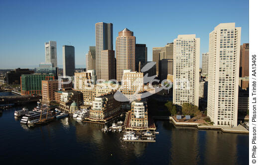 Boston in Massachusetts. - © Philip Plisson / Plisson La Trinité / AA13406 - Photo Galleries - Sky-scraper