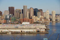Boston in Massachusetts. © Philip Plisson / Plisson La Trinité / AA13407 - Photo Galleries - Sky-scraper