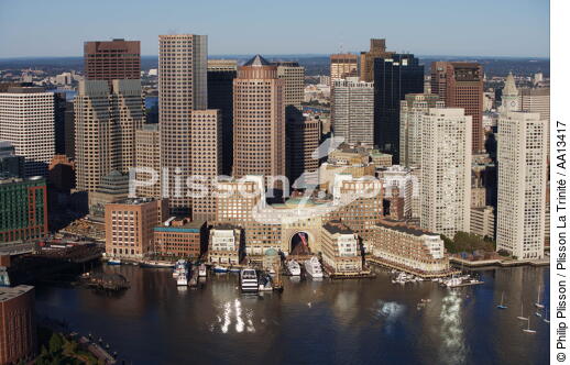 Boston. - © Philip Plisson / Plisson La Trinité / AA13417 - Photo Galleries - Sky-scraper