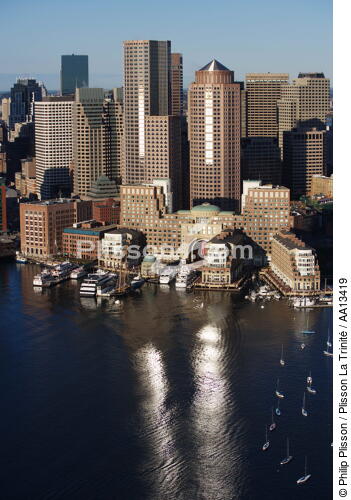 Boston. - © Philip Plisson / Plisson La Trinité / AA13419 - Photo Galleries - Sky-scraper
