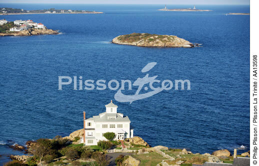 Cap Ann - © Philip Plisson / Plisson La Trinité / AA13598 - Nos reportages photos - Cape Ann Twin Lighthouses