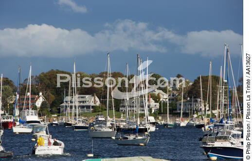Marblehead dans le Massachusetts. - © Philip Plisson / Plisson La Trinité / AA13627 - Nos reportages photos - Etats-Unis