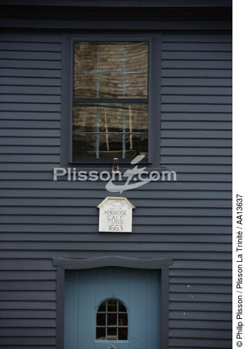 Marblehead in Massachusetts. - © Philip Plisson / Plisson La Trinité / AA13637 - Photo Galleries - Window