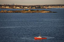Pêche devant Marblehead dans le Massachusetts. © Philip Plisson / Plisson La Trinité / AA13653 - Nos reportages photos - Nouvelle Angleterre