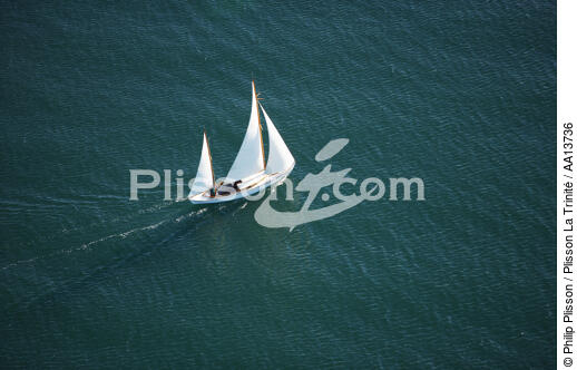 Sailing boat in Massachusetts. - © Philip Plisson / Plisson La Trinité / AA13736 - Photo Galleries - New England