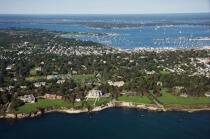 Newport in the state of the Rhode Island. © Philip Plisson / Plisson La Trinité / AA13828 - Photo Galleries - New England