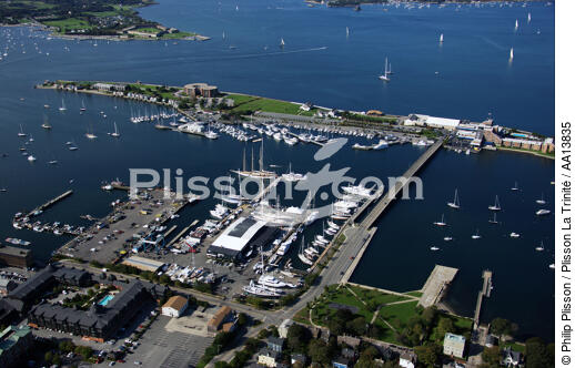 Newport dans l'état du Rhode Island. - © Philip Plisson / Plisson La Trinité / AA13835 - Nos reportages photos - Etats-Unis