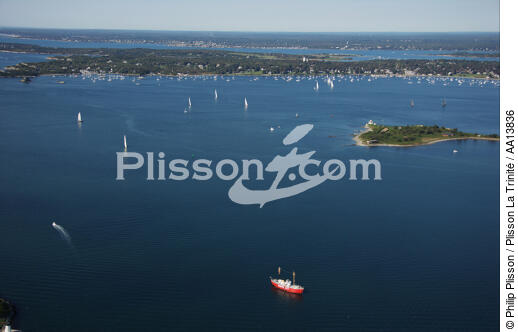Newport dans l'état du Rhode Island. - © Philip Plisson / Plisson La Trinité / AA13836 - Nos reportages photos - Rhode Island