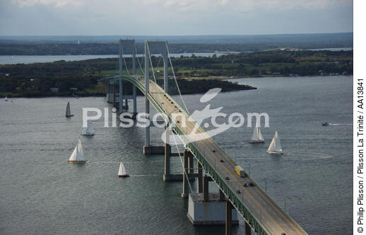 Newport dans l'état du Rhode Island. - © Philip Plisson / Plisson La Trinité / AA13841 - Nos reportages photos - Rhode Island