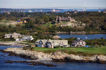 Newport in the state of Rhode Island. © Philip Plisson / Plisson La Trinité / AA13858 - Photo Galleries - Rhode Island