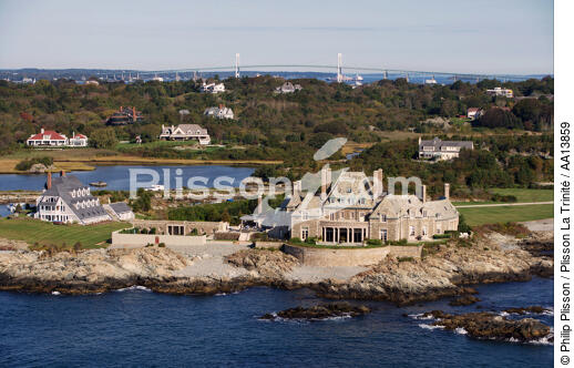Newport in the state of Rhode Island. - © Philip Plisson / Plisson La Trinité / AA13859 - Photo Galleries - United States [The]