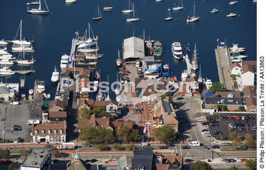 Newport in the state of Rhode Island. - © Philip Plisson / Plisson La Trinité / AA13863 - Photo Galleries - New England
