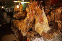 Dried fish in Hong Kong. © Philip Plisson / Plisson La Trinité / AA14013 - Photo Galleries - Hong Kong, a city of contrasts