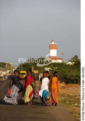 Le Cap Comorin en Inde. - © Philip Plisson / Plisson La Trinité / AA14083 - Nos reportages photos - Ville [Tamil Nadu]