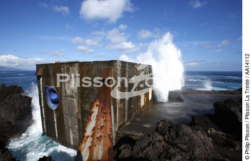 Horta aux Açores. - © Philip Plisson / Plisson La Trinité / AA14112 - Nos reportages photos - Açores [les]