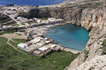 Petit port sur l'île de Gozo à Malte. © Philip Plisson / Plisson La Trinité / AA14149 - Nos reportages photos - Les couleurs de Malte