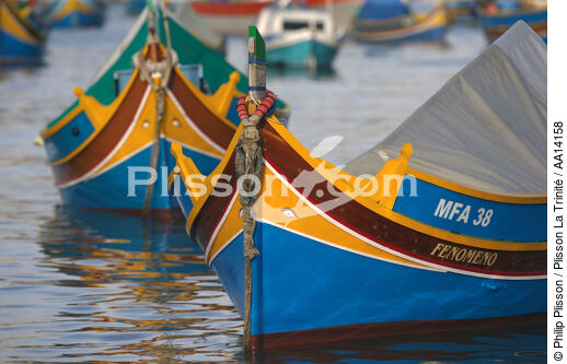 boats in Malta. - © Philip Plisson / Plisson La Trinité / AA14158 - Photo Galleries - Malta