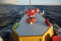 Bateau de pêche aux açores. © Philip Plisson / Plisson La Trinité / AA14160 - Nos reportages photos - Açores [les]
