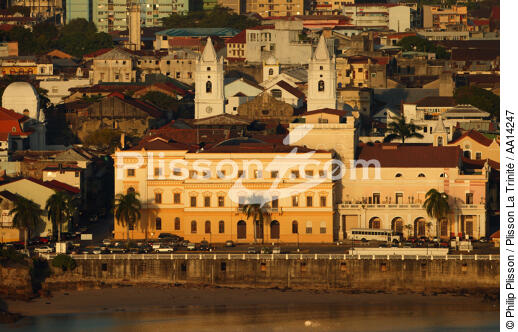 Panama city - © Philip Plisson / Plisson La Trinité / AA14247 - Photo Galleries - Panama City