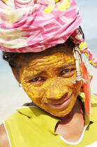 Anakao - Madagascar. © Philip Plisson / Plisson La Trinité / AA14451 - Nos reportages photos - Femme