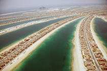 La Palm Jumeirah à Dubaï. © Philip Plisson / Plisson La Trinité / AA14916 - Nos reportages photos - Immeuble