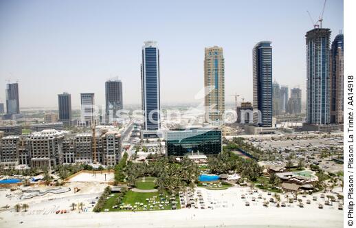 Dubaï, the state town. - © Philip Plisson / Plisson La Trinité / AA14918 - Photo Galleries - Building