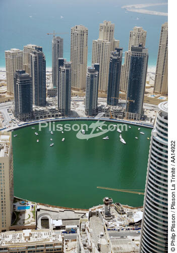 Dubaï. - © Philip Plisson / Plisson La Trinité / AA14922 - Nos reportages photos - Gratte-ciel