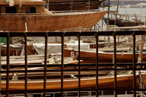 Construction de boutre à Dubaï. © Philip Plisson / Plisson La Trinité / AA14930 - Nos reportages photos - Construction navale