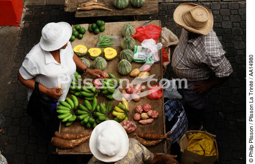Market in Seychelles. - © Philip Plisson / Plisson La Trinité / AA14980 - Photo Galleries - Fruit