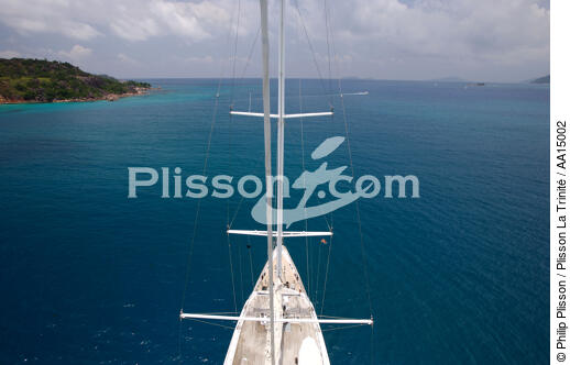 Cruising in Seychelles. - © Philip Plisson / Plisson La Trinité / AA15002 - Photo Galleries - Passenger Liner