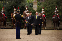 Republican guard. Palais du Luxembourg © Philip Plisson / Plisson La Trinité / AA15169 - Photo Galleries - Paris