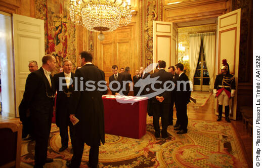 Palais de l'Elysée. - © Philip Plisson / Plisson La Trinité / AA15292 - Nos reportages photos - Activité terrestre