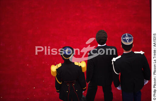 Republican guard. Palais de l'Elysée - © Philip Plisson / Plisson La Trinité / AA15315 - Photo Galleries - Army