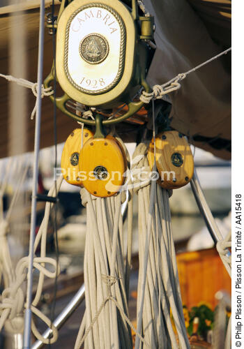 Classic Week 2007 - © Philip Plisson / Plisson La Trinité / AA15418 - Photo Galleries - Elements of boat