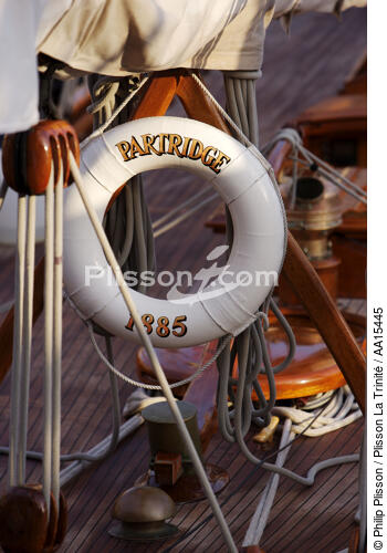 Classic Week 2007 - © Philip Plisson / Plisson La Trinité / AA15445 - Nos reportages photos - Pont [d'un bateau]