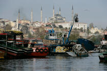 Istanbul - Kumkapi - Port de pêche © Philip Plisson / Plisson La Trinité / AA15585 - Nos reportages photos - Turquie