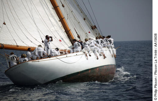 Moonbeam III - © Philip Plisson / Plisson La Trinité / AA15608 - Photo Galleries - Classic Yachting