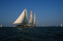 Capitan Miranda. © Philip Plisson / Plisson La Trinité / AA15976 - Photo Galleries - Three-masted schooner