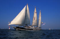 Capitan Miranda. © Philip Plisson / Plisson La Trinité / AA15977 - Photo Galleries - Three-masted schooner